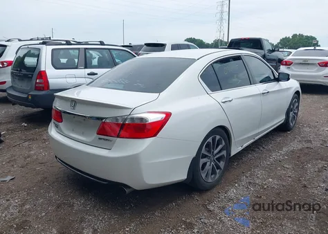 2015 Honda Accord Sport из США, поврежденный, VIN 1HGCR2F52FA036035